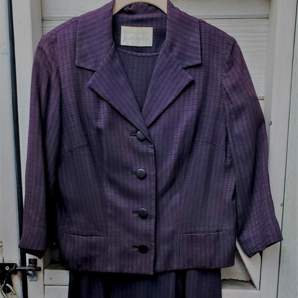 Vintage Justin McCarty Sheath Dress with Matching Jacket - Picture 1 of 11